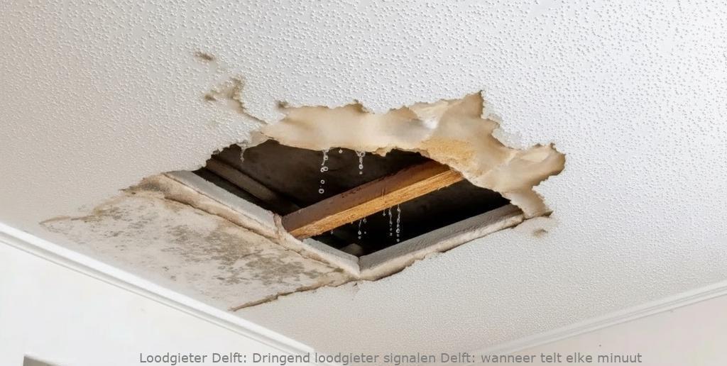 Dringend Loodgieter Signalen Delft