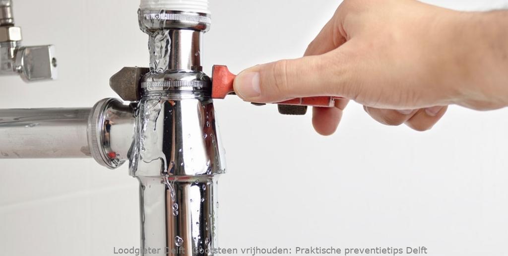 Gootsteen Preventietips Verstopping Delft